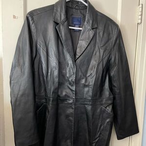 Stylish leather jacket
